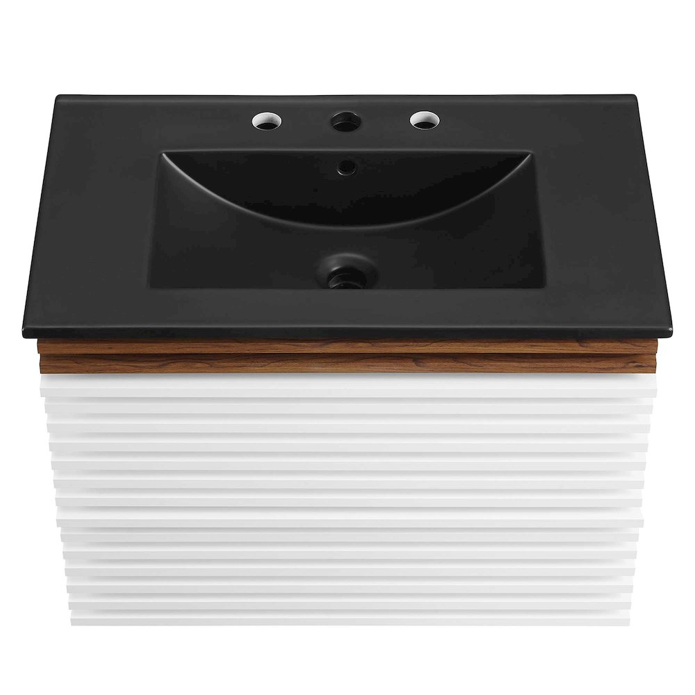 Render 30" Wall-Mount Bathroom Vanity. Picture 6