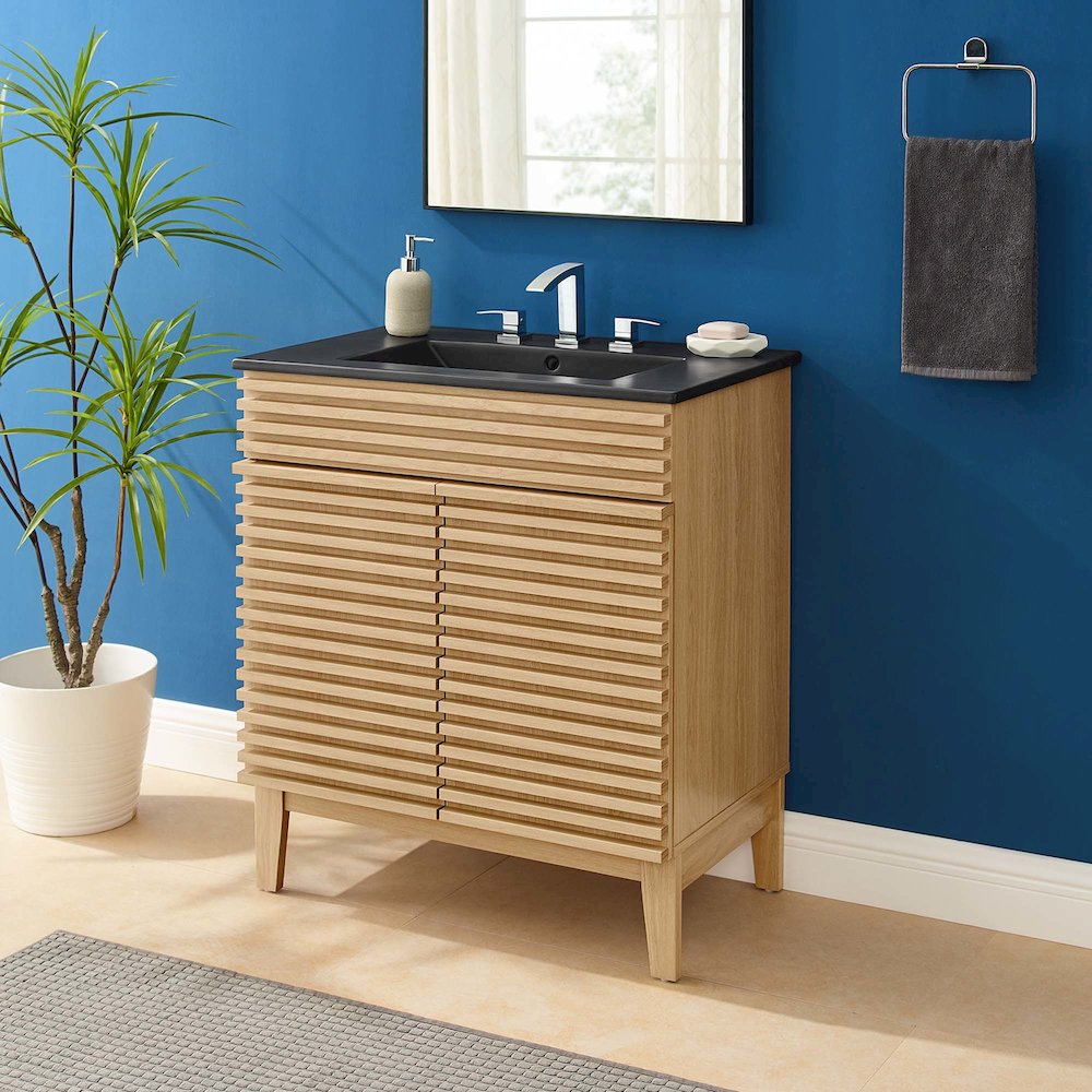 Render 30" Bathroom Vanity. Picture 8