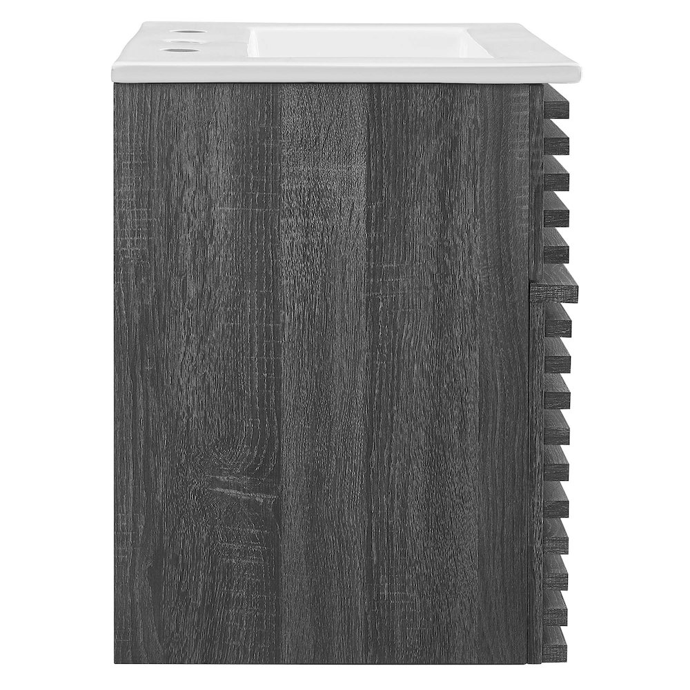 Render 18" Wall-Mount Bathroom Vanity. Picture 5