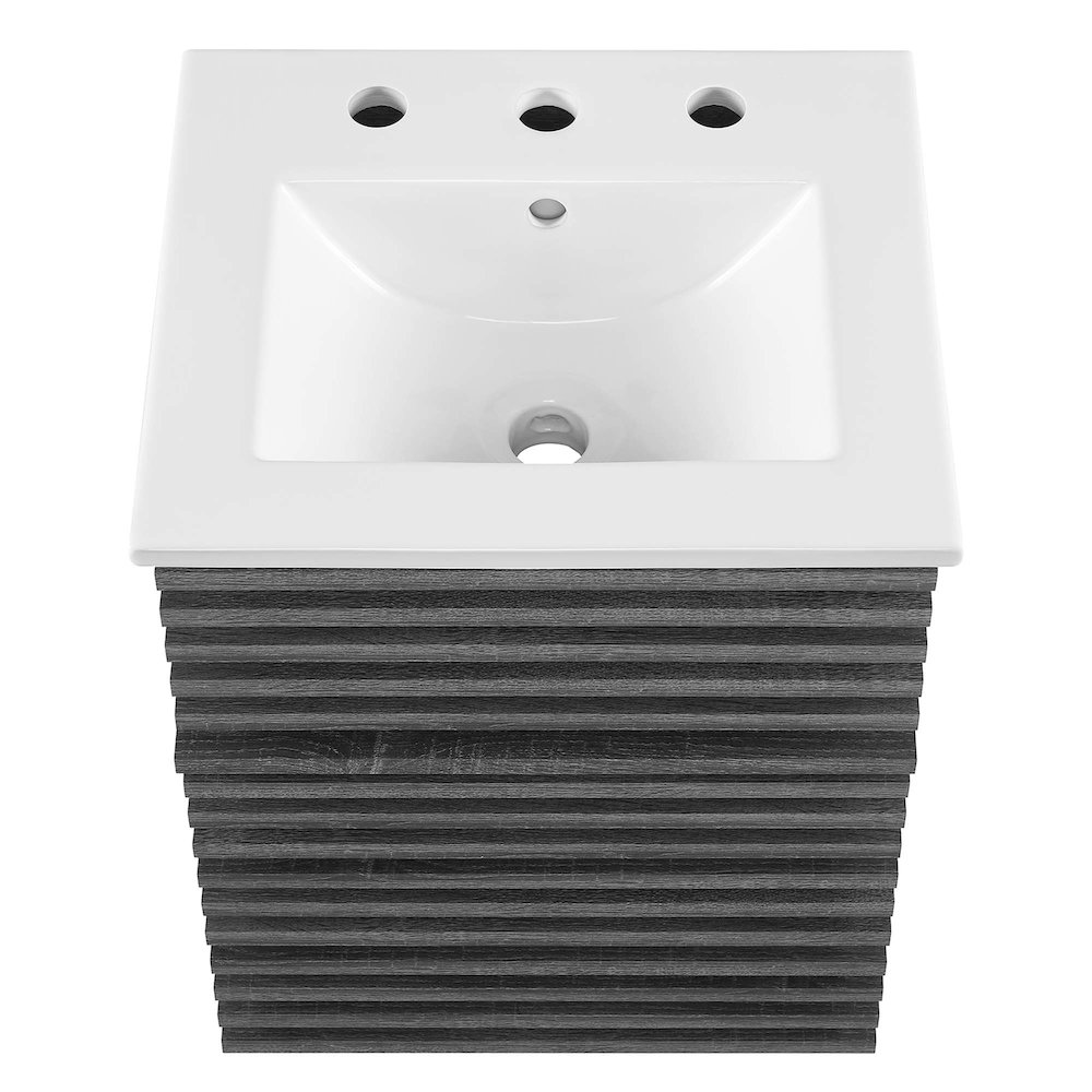 Render 18" Wall-Mount Bathroom Vanity. Picture 6