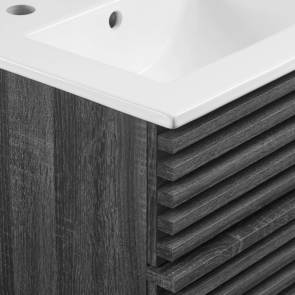 Render 18" Wall-Mount Bathroom Vanity. Picture 7