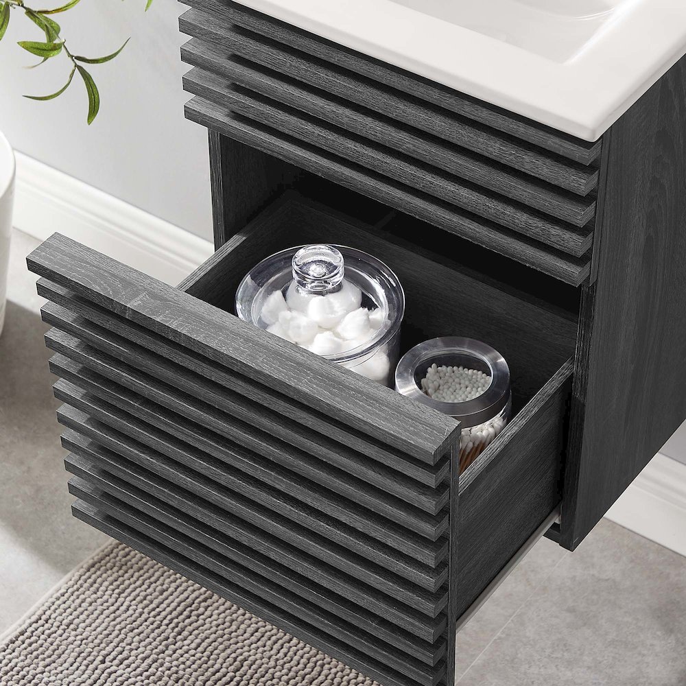 Render 18" Wall-Mount Bathroom Vanity. Picture 9