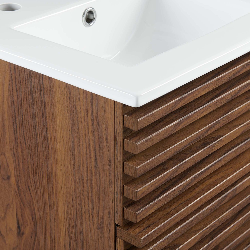 Render 18" Wall-Mount Bathroom Vanity. Picture 7