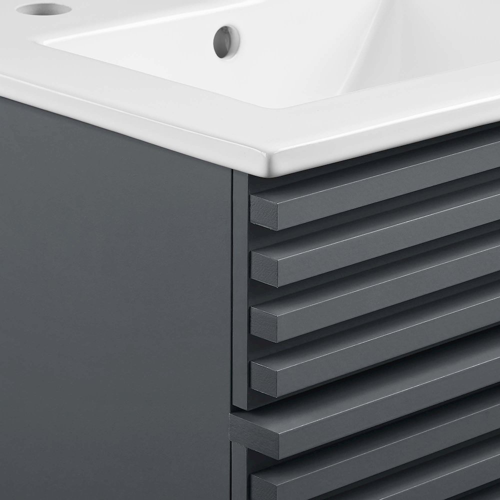 Render 18" Bathroom Vanity Cabinet. Picture 7