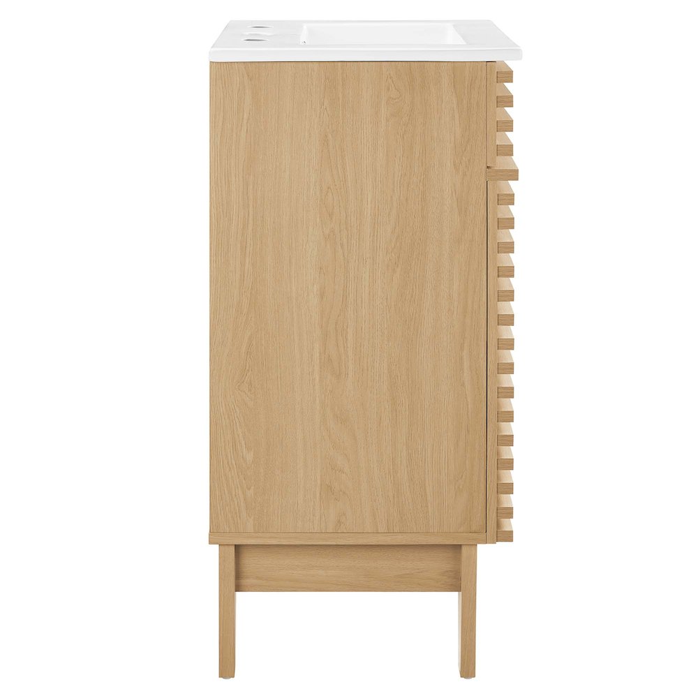 Render 18" Bathroom Vanity Cabinet. Picture 3
