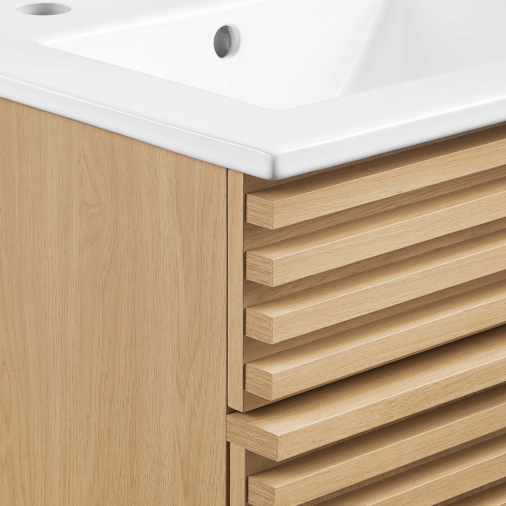 Render 18" Bathroom Vanity Cabinet. Picture 6