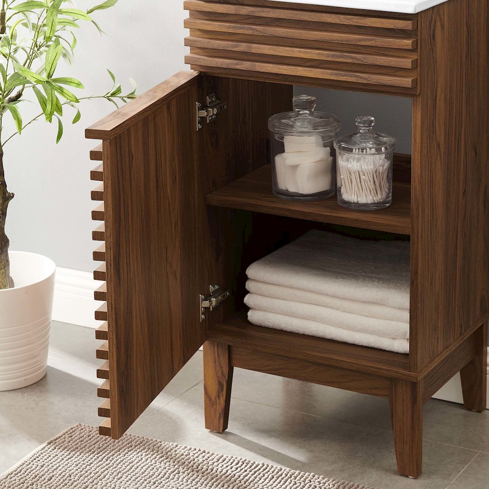 Render 18" Bathroom Vanity Cabinet. Picture 10