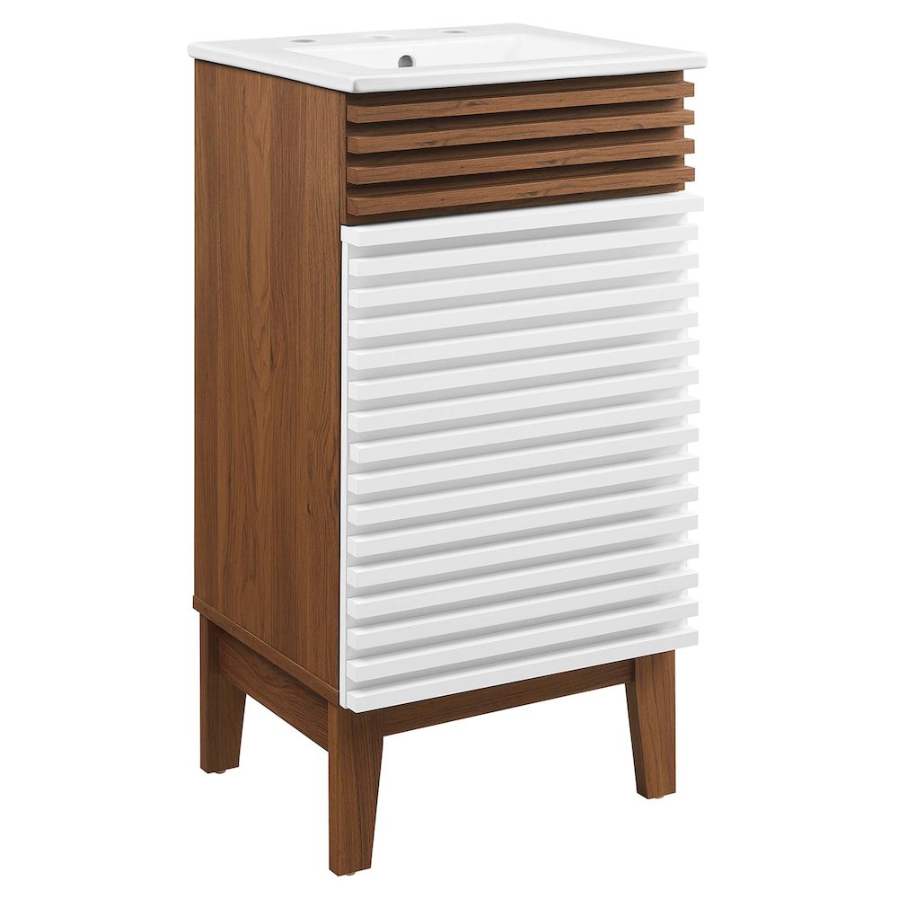 Render 18" Bathroom Vanity Cabinet. Picture 1