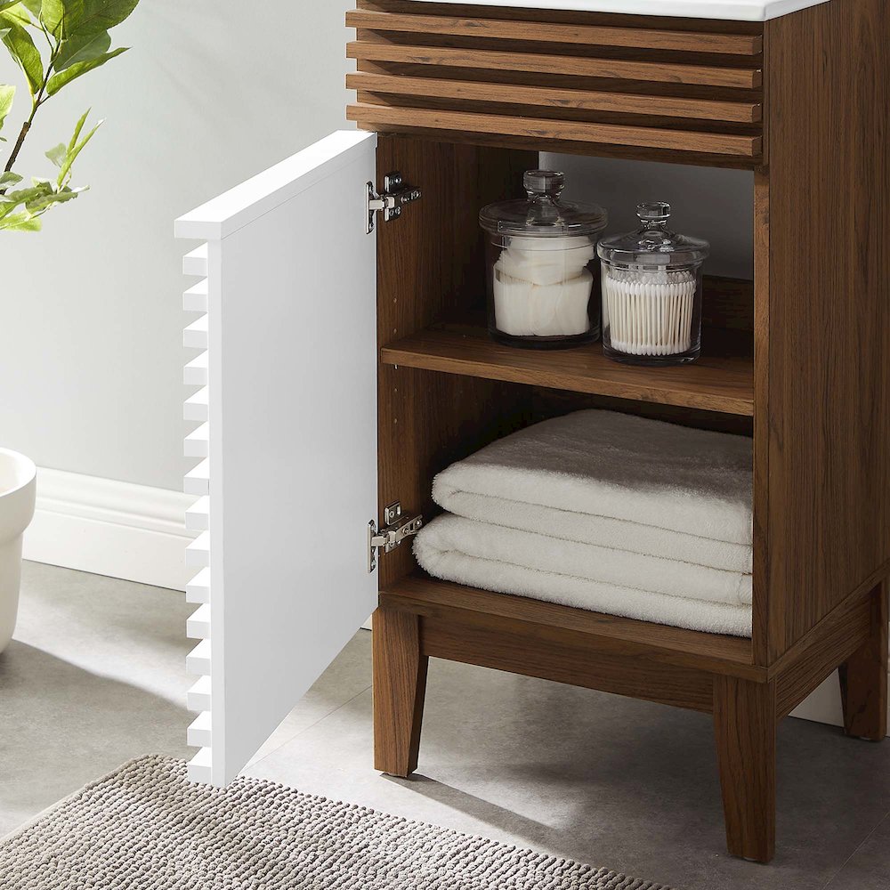 Render 18" Bathroom Vanity Cabinet. Picture 9