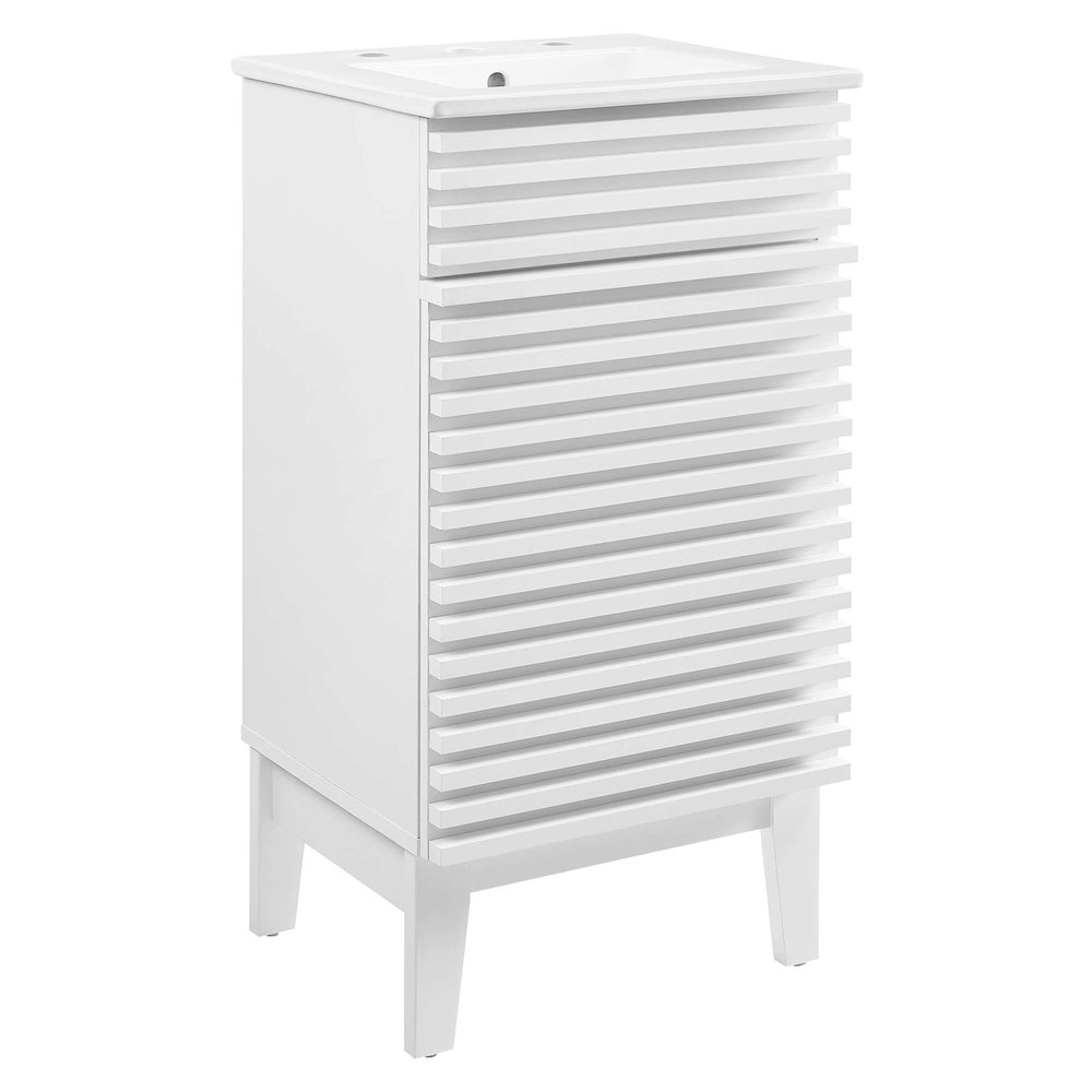 Render 18" Bathroom Vanity Cabinet. Picture 1