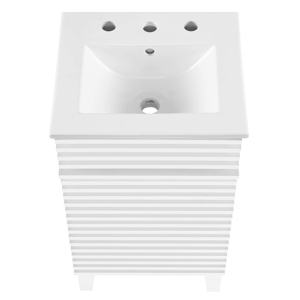 Render 18" Bathroom Vanity Cabinet. Picture 6