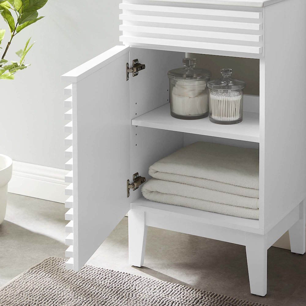 Render 18" Bathroom Vanity Cabinet. Picture 9
