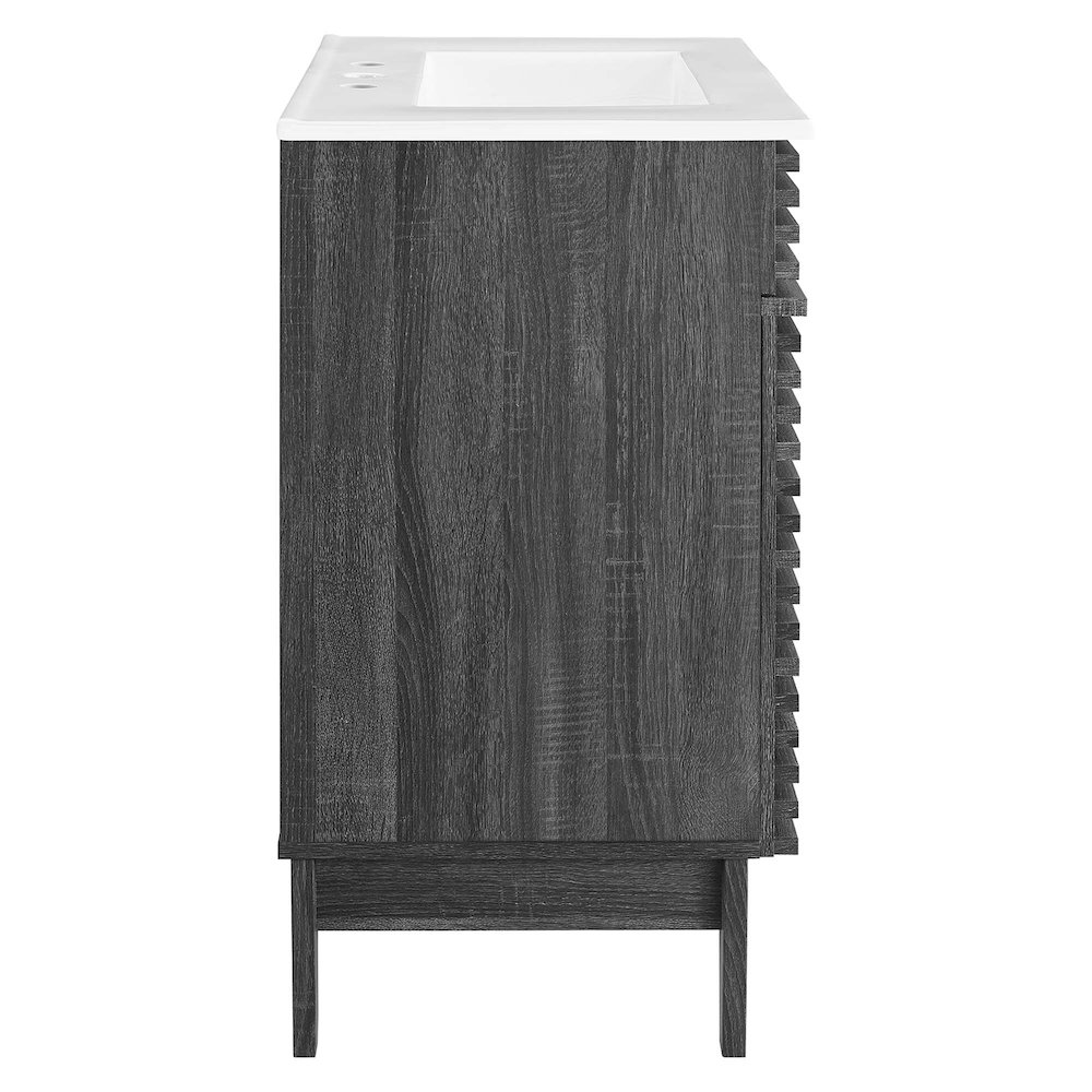 Render 30" Bathroom Vanity Cabinet. Picture 3