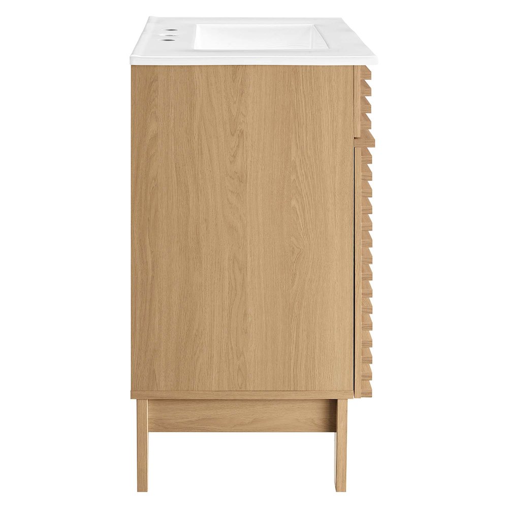 Render 30" Bathroom Vanity Cabinet. Picture 3
