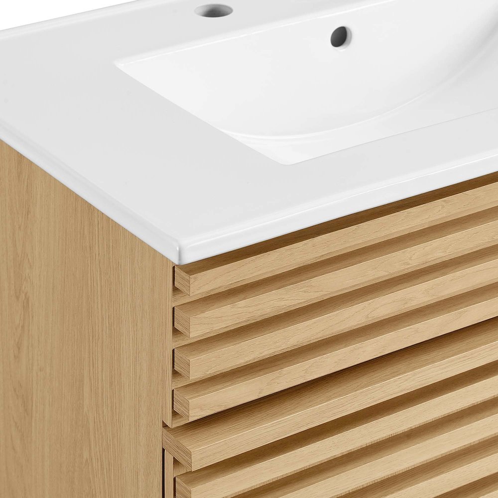 Render 30" Bathroom Vanity Cabinet. Picture 7