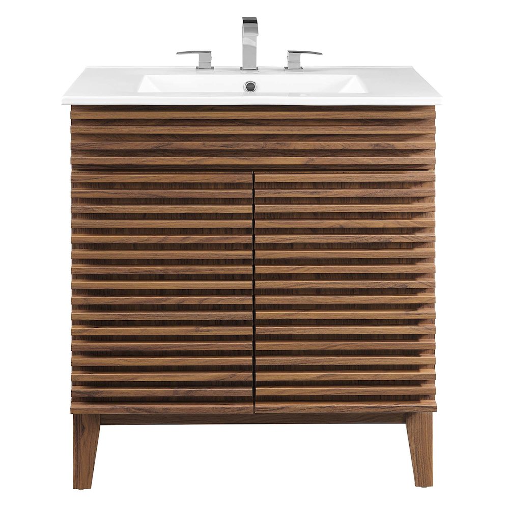 Render 30" Bathroom Vanity Cabinet. Picture 2