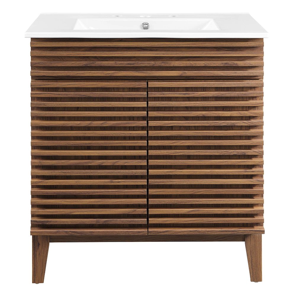 Render 30" Bathroom Vanity Cabinet. Picture 3