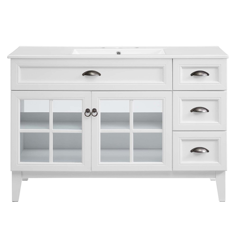Isle 48" Bathroom Vanity Cabinet. Picture 3