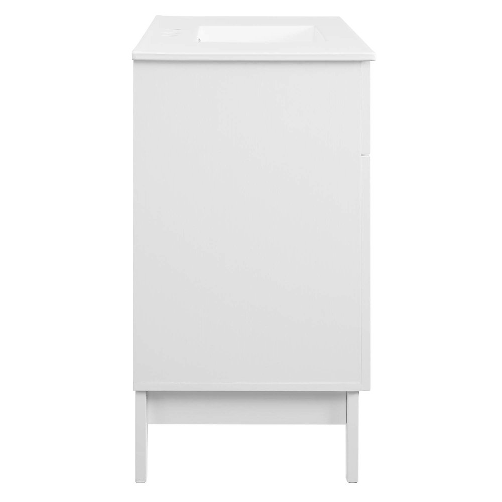 Isle 48" Bathroom Vanity Cabinet. Picture 2