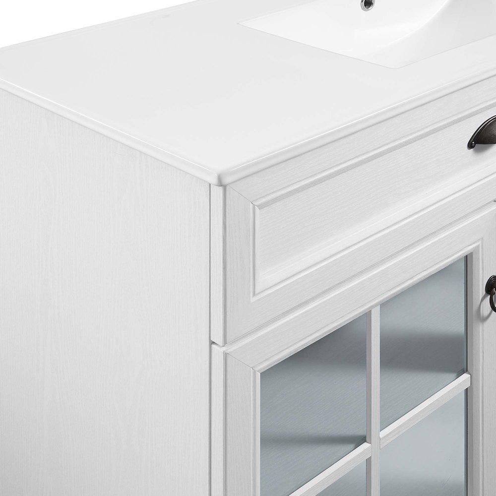 Isle 48" Bathroom Vanity Cabinet. Picture 6