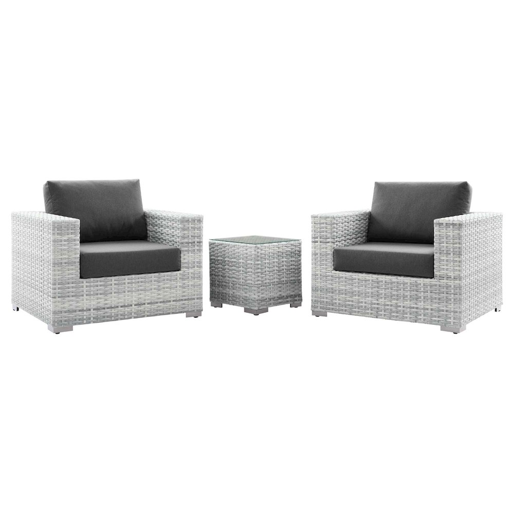 Convene 3-Piece Outdoor Patio Set. Picture 1