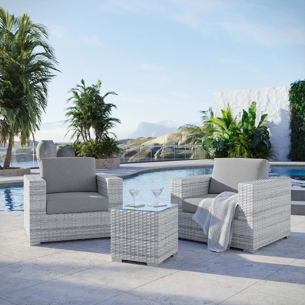 Convene 3-Piece Outdoor Patio Set. Picture 8