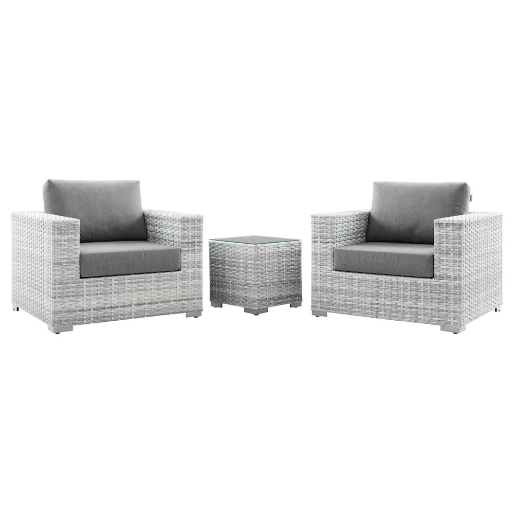 Convene 3-Piece Outdoor Patio Set. Picture 1