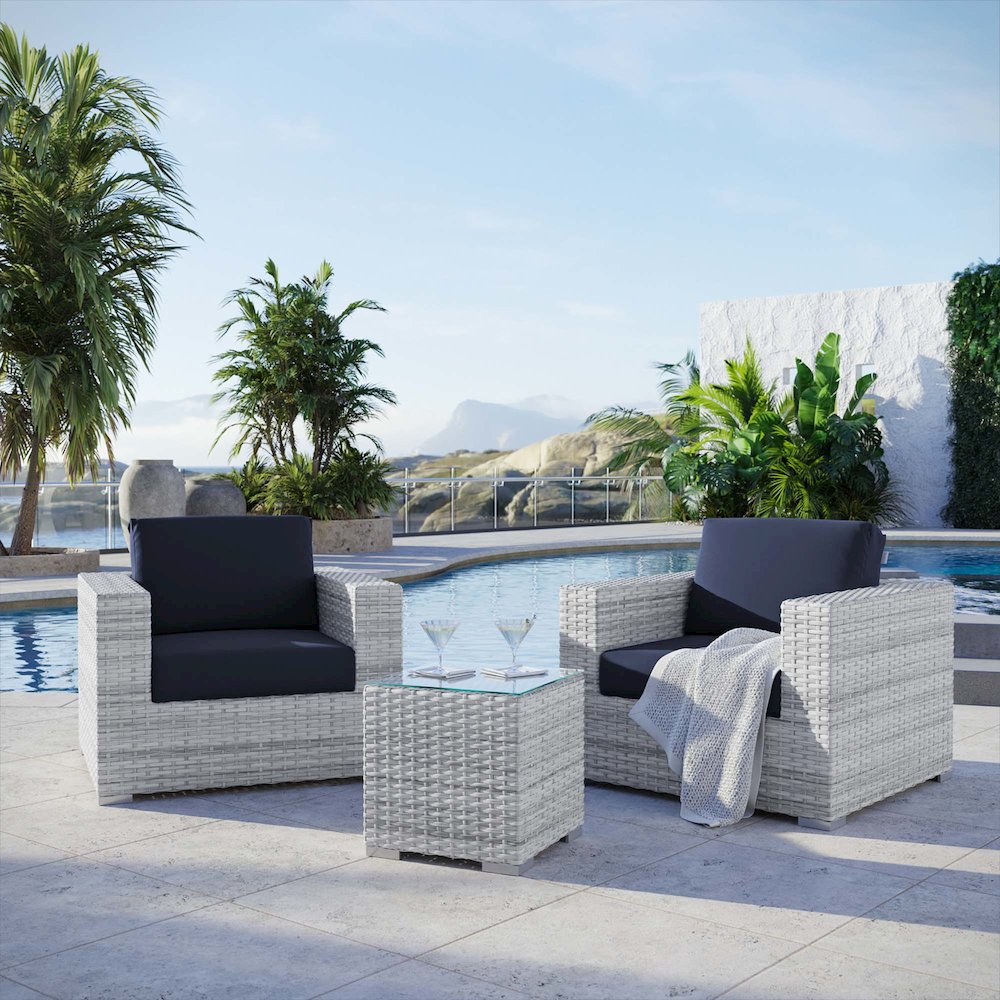 Convene 3-Piece Outdoor Patio Set. Picture 8