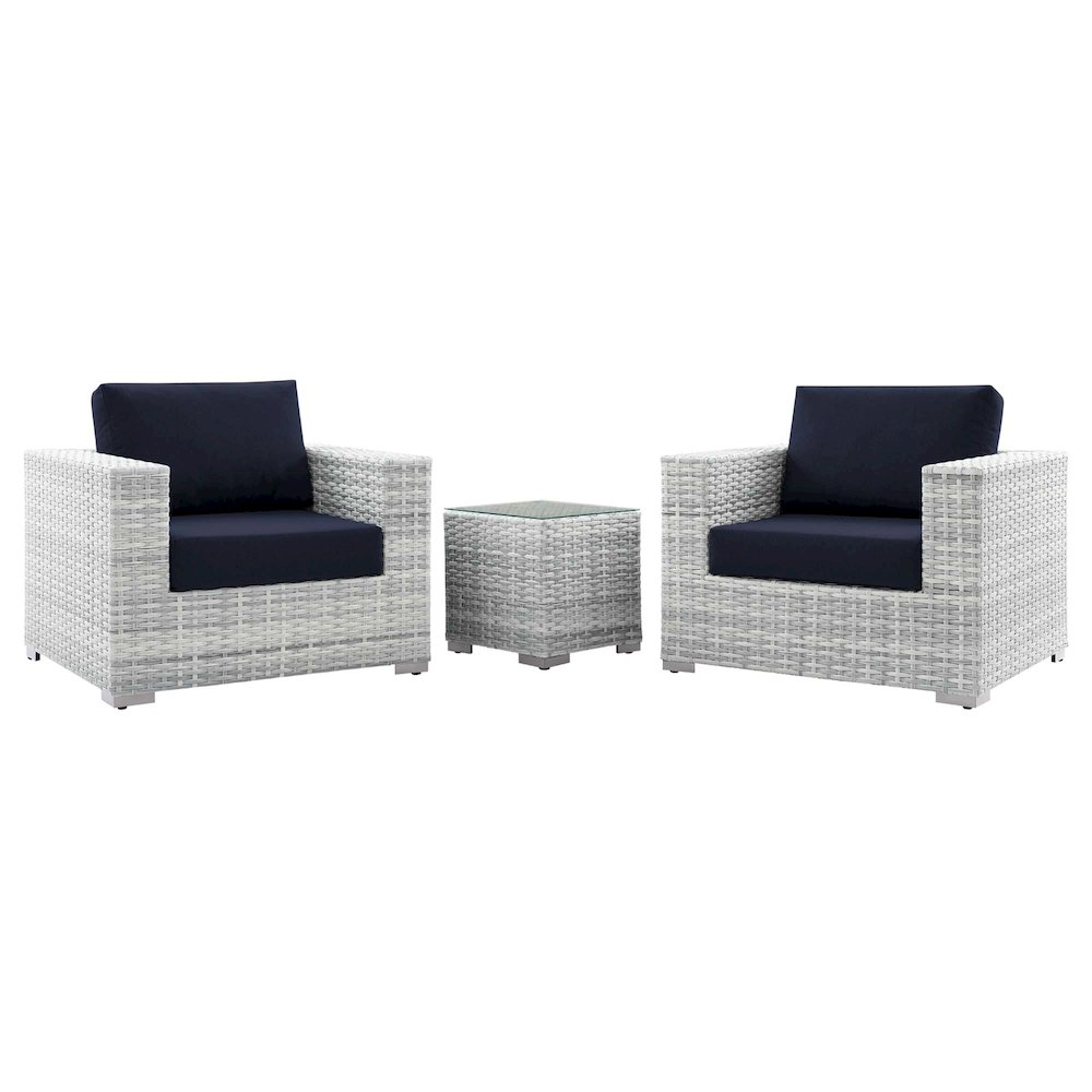 Convene 3-Piece Outdoor Patio Set. Picture 1