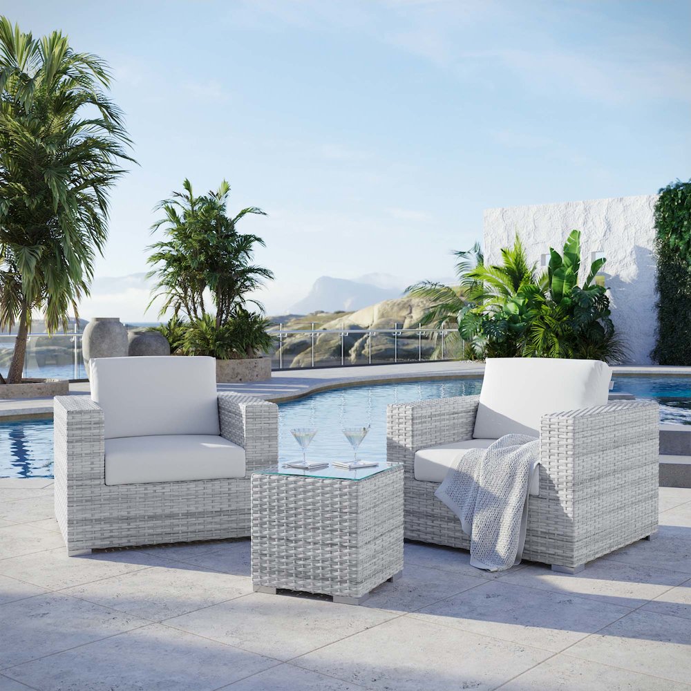 Convene 3-Piece Outdoor Patio Set. Picture 8