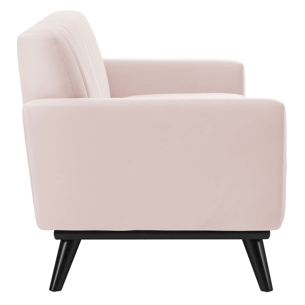 Engage Channel Tufted Performance Velvet Sofa. Picture 2