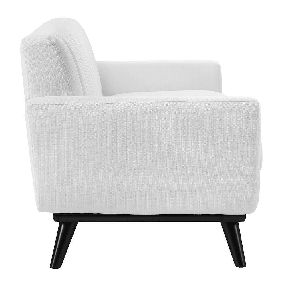Engage Channel Tufted Fabric Sofa. Picture 4