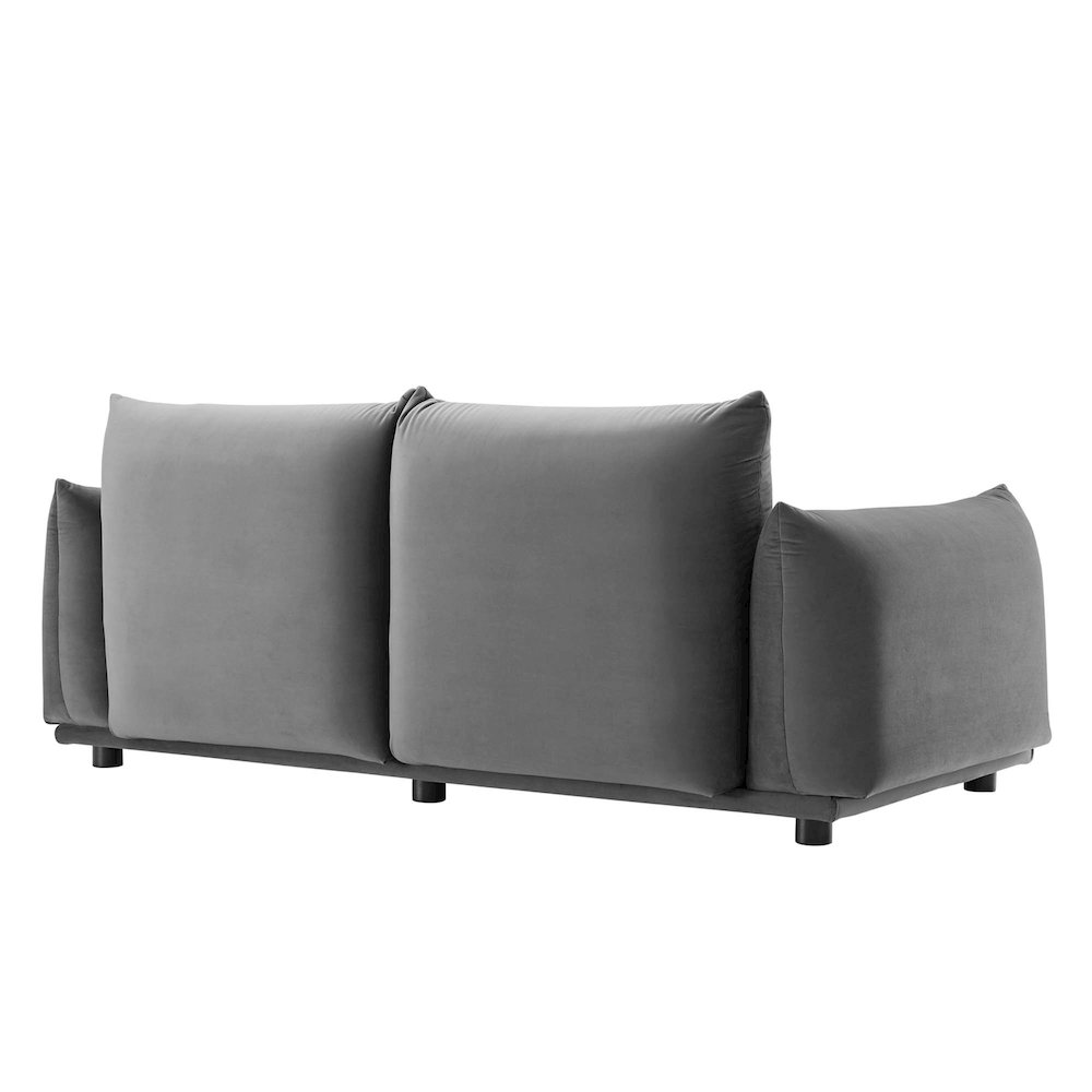Copious Performance Velvet Loveseat. Picture 3