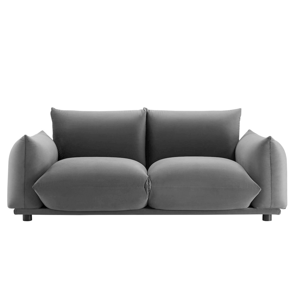 Copious Performance Velvet Loveseat. Picture 4