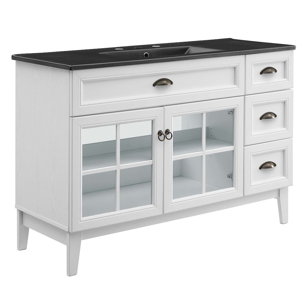 Isle 48" Bathroom Vanity Cabinet. Picture 1