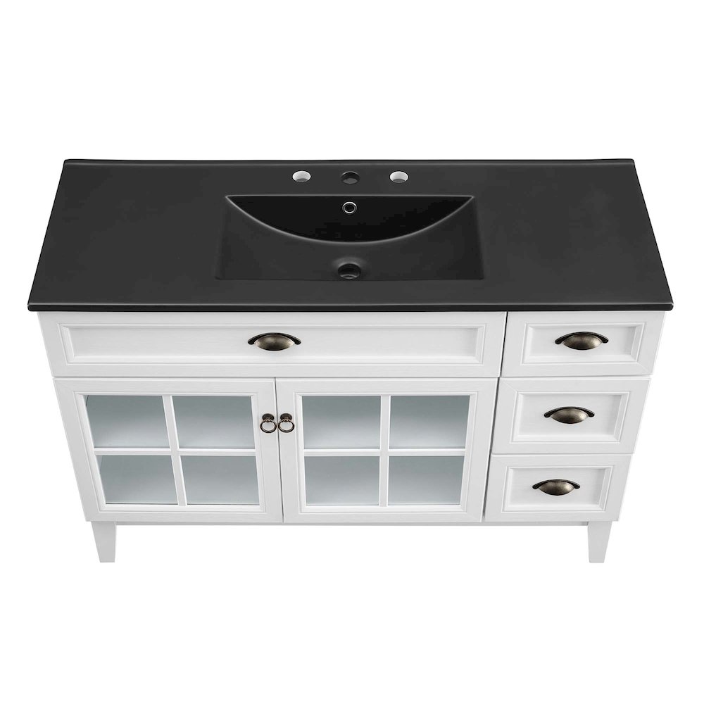 Isle 48" Bathroom Vanity Cabinet. Picture 10
