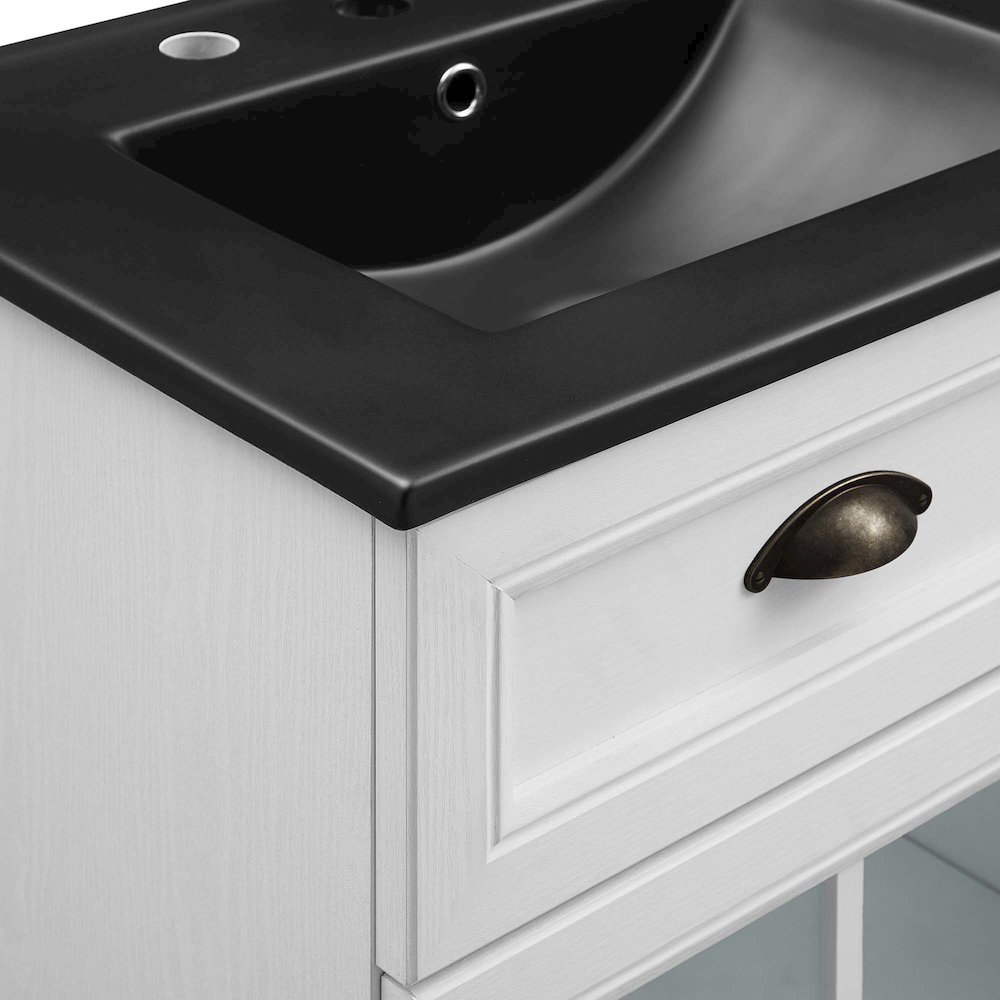 Isle 48" Double Bathroom Vanity Cabinet. Picture 4