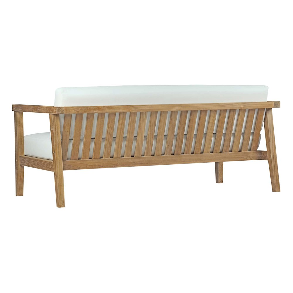 Bayport 5 Piece Outdoor Patio Teak Set. Picture 5