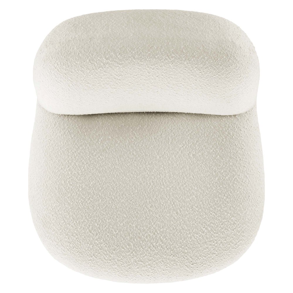 Kindred Boucle Upholstered Upholstered Fabric Swivel Chair. Picture 6