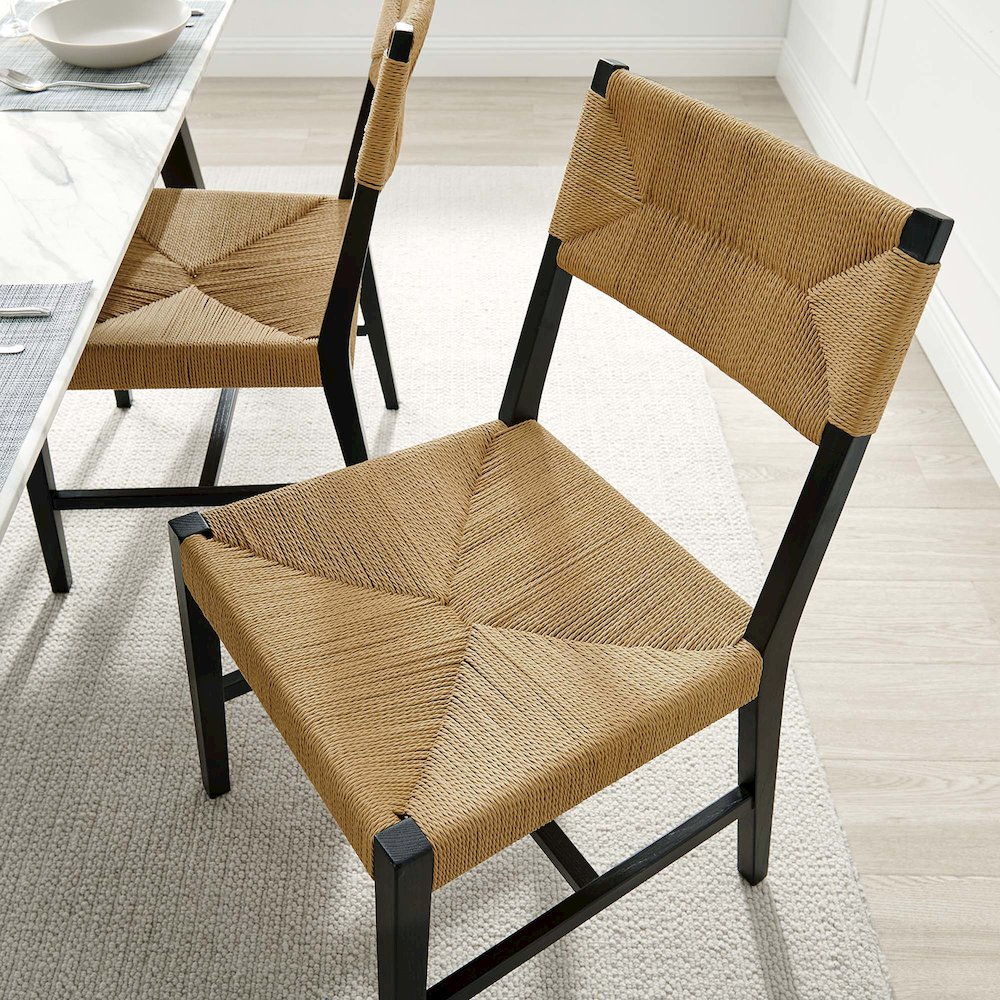 Bodie Wood Dining Chair. Picture 10