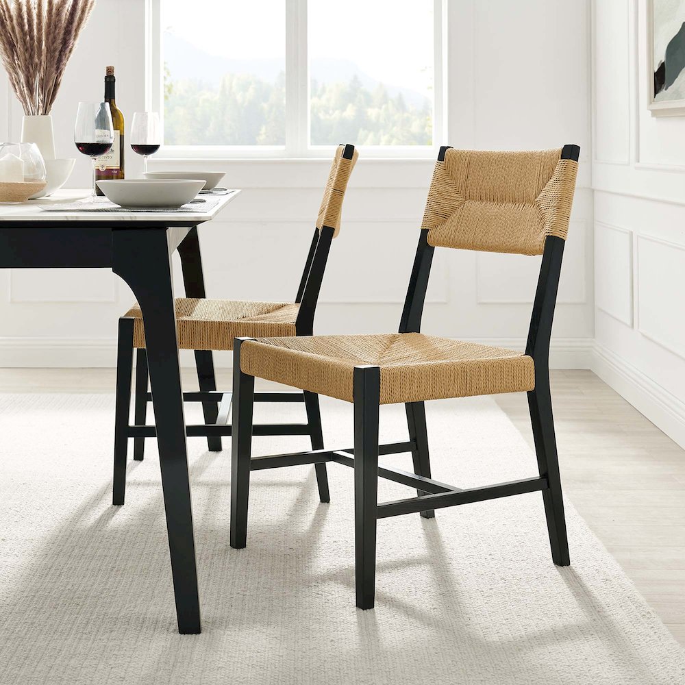 Bodie Wood Dining Chair. Picture 9