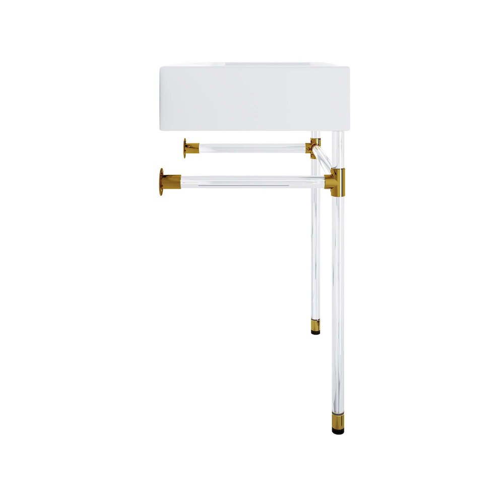 Redeem 24" Acrylic Wall-Mount Bathroom Vanity. Picture 5