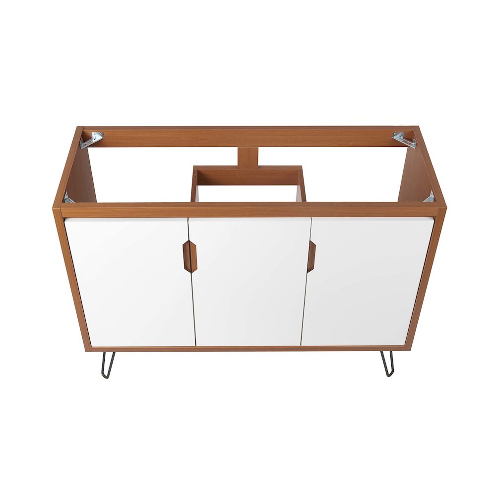48" Double or Single Sink (Not Included) Bathroom Vanity Cabinet. Picture 4