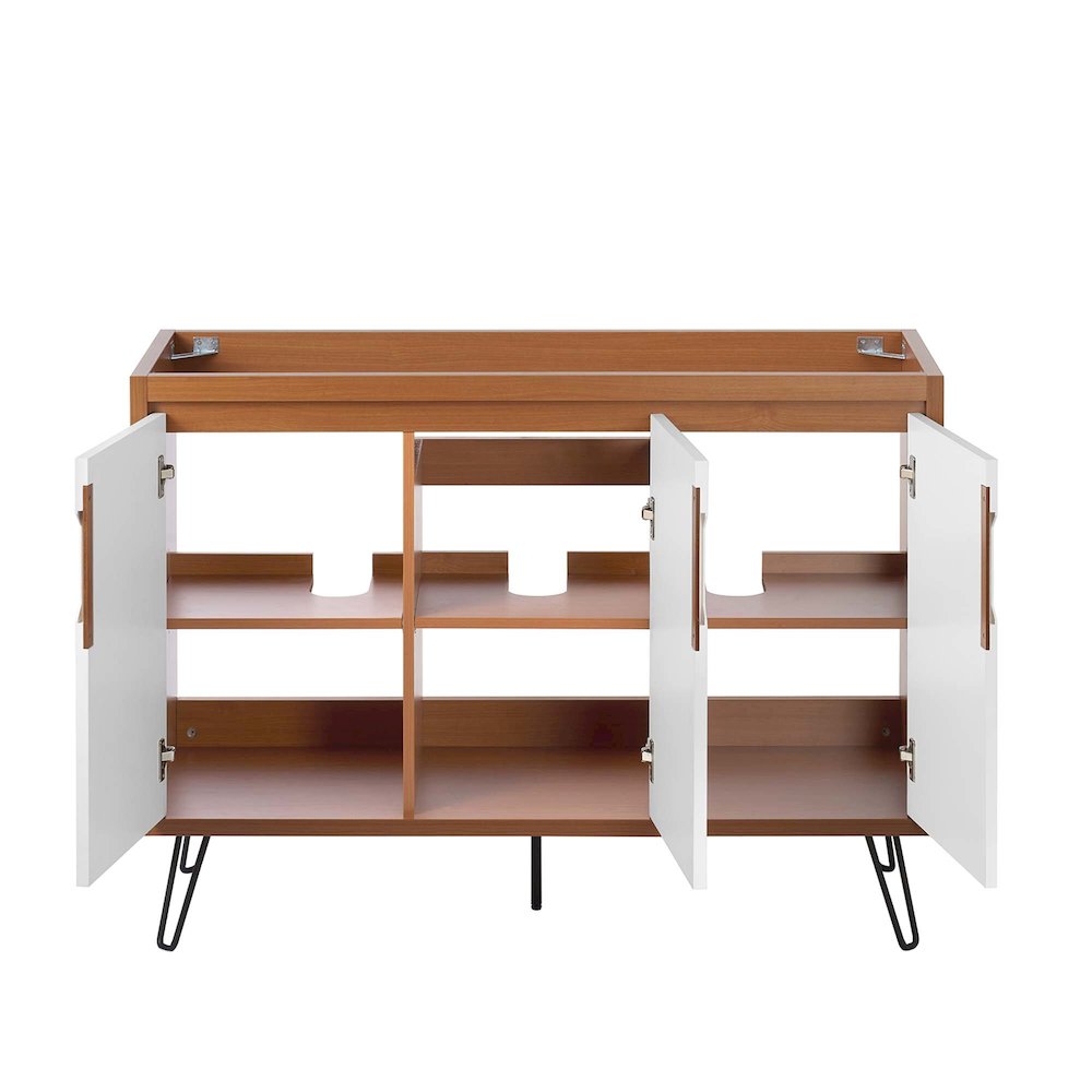 48" Double or Single Sink (Not Included) Bathroom Vanity Cabinet. Picture 5