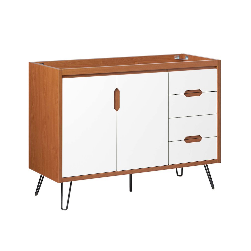 Energize 48" Single Sink Compatible (Not Included) Bathroom Vanity Cabinet. Picture 1