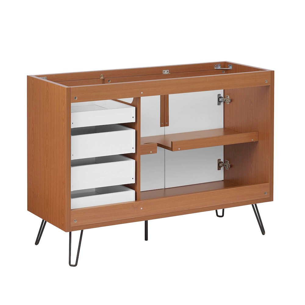 Energize 48" Single Sink Compatible (Not Included) Bathroom Vanity Cabinet. Picture 6