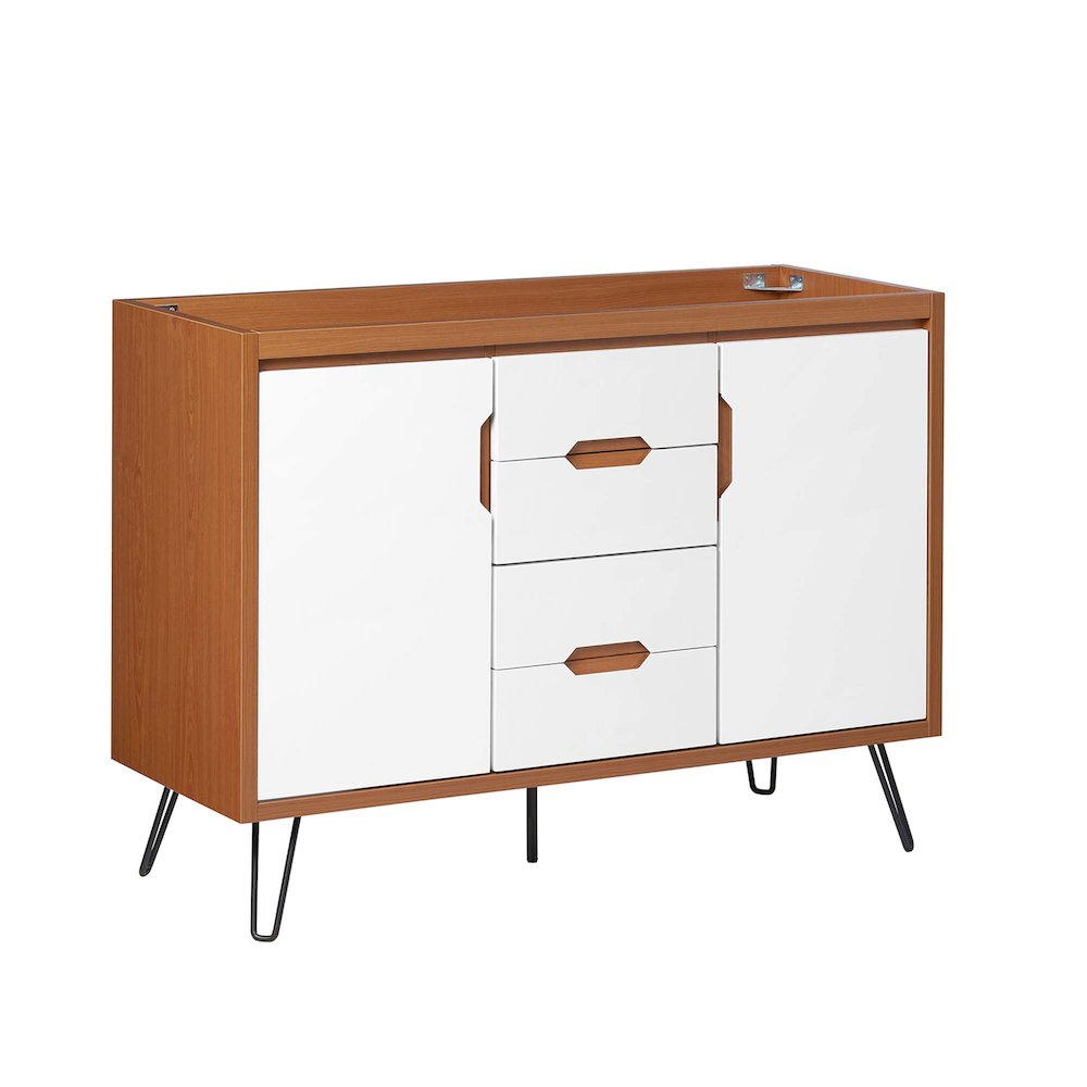 Energize 48" Double Sink Compatible (Not Included) Bathroom Vanity Cabinet. Picture 1