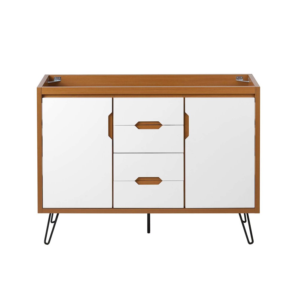 Energize 48" Double Sink Compatible (Not Included) Bathroom Vanity Cabinet. Picture 7