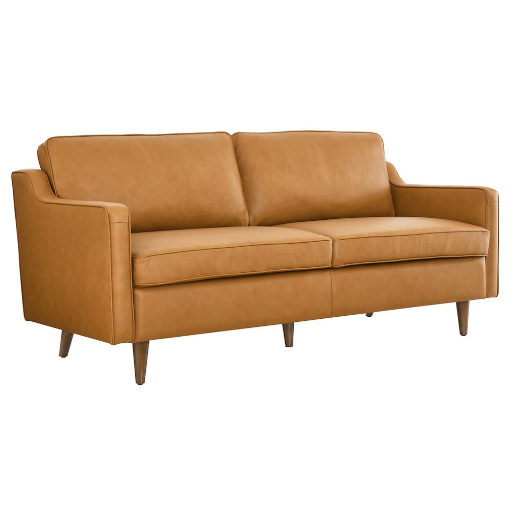 Impart Genuine Leather Sofa. Picture 1