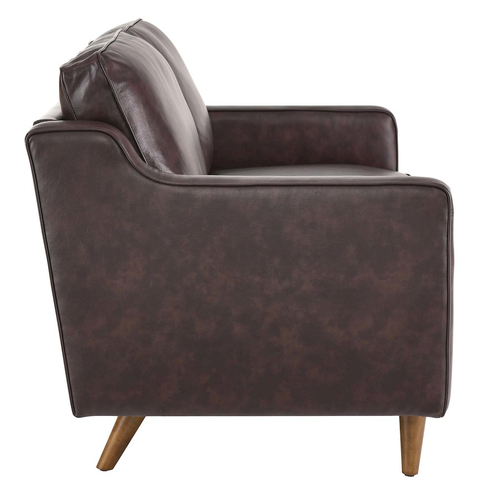 Impart Genuine Leather Loveseat. Picture 4